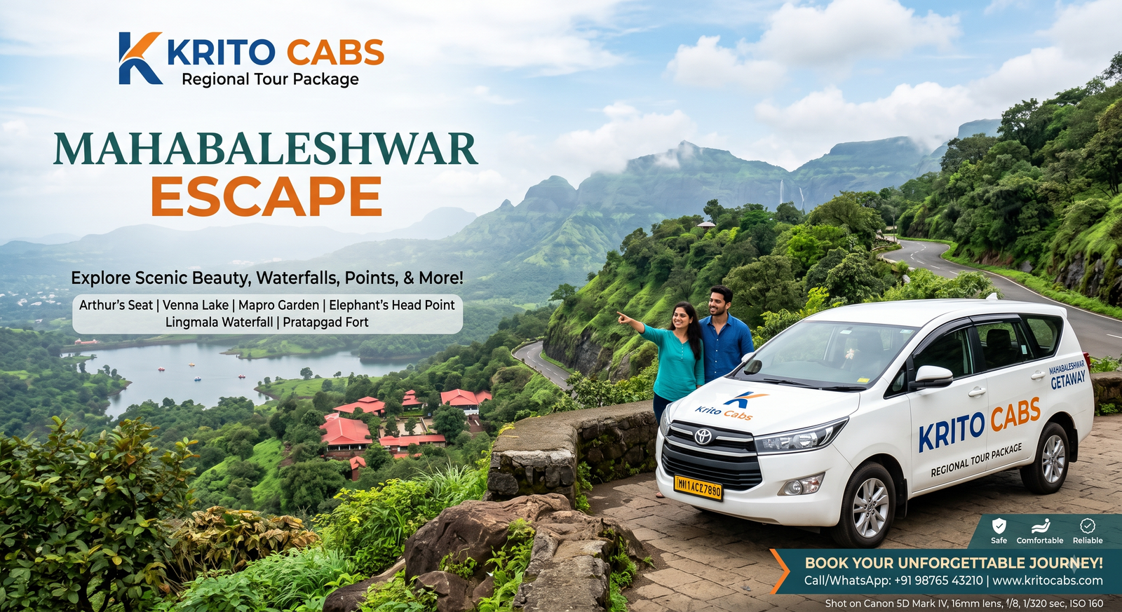 Mahabaleshwar mountains and valleys